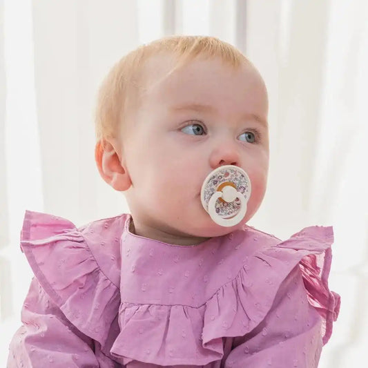 BIBS x LIBERTY Colour Pacifiers 2 Pack Capel - Fossil Grey Mix