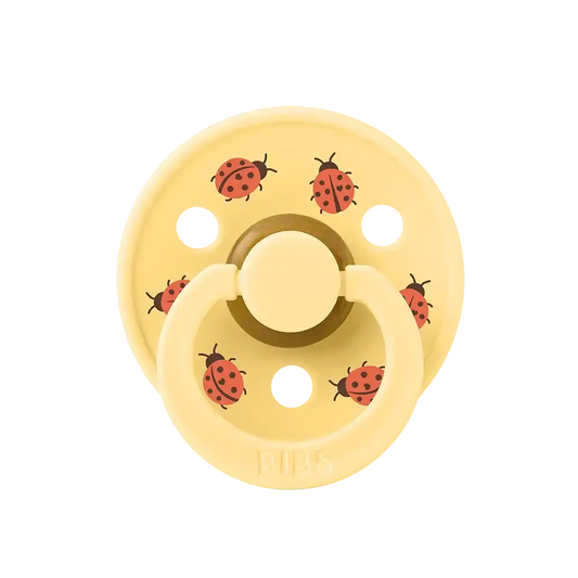 STUDIO Colour Ladybug Friends Pacifier - Pale Butter