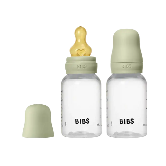 Baby BPA-Free PP Bottle Set 150ml 2 Pack Latex - Sage