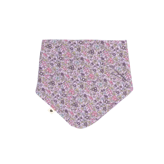 BIBS x LIBERTY Bib & Clip Set Chamomile Lawn - Violet Sky