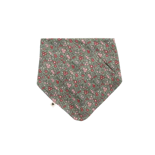 BIBS x LIBERTY Bandana Bib - Chamomile Lawn Woodchuck