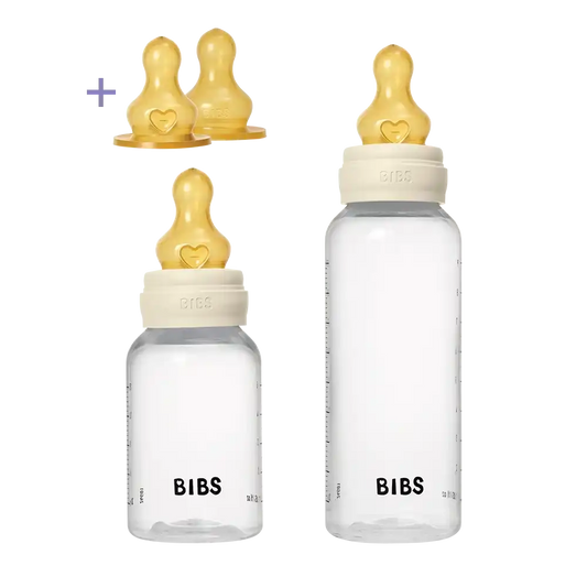 Baby BPA-Free PP Bottle Grow and Flow set 150ml/270ml Latex - Ivory