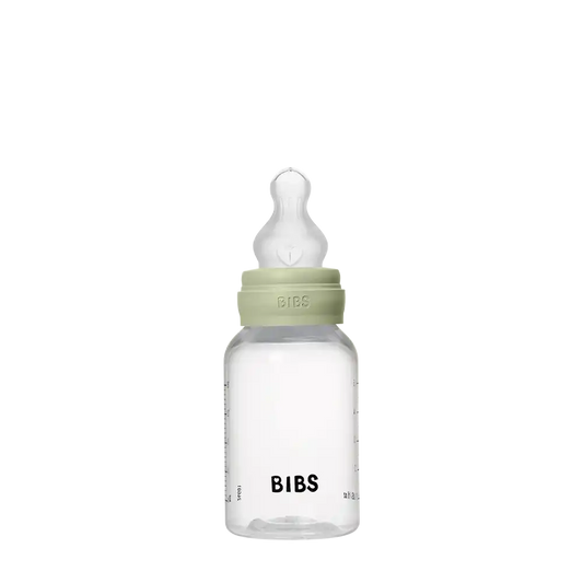 Baby BPA-Free PP Bottle Set 150ml Silicone - Sage