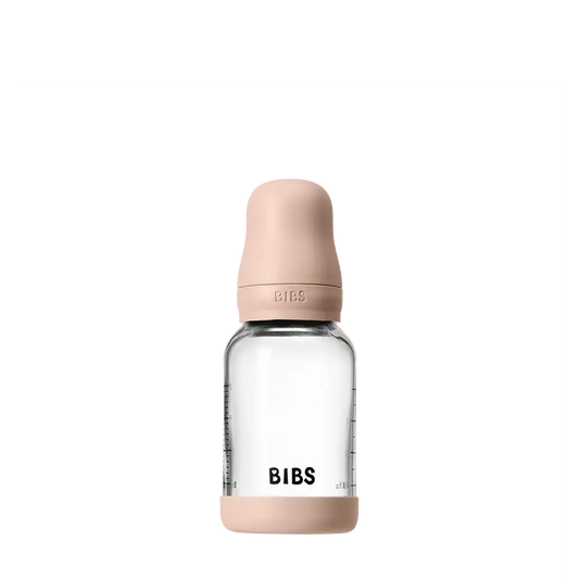 Baby Glass Bottle Set 120ml Latex - Blush