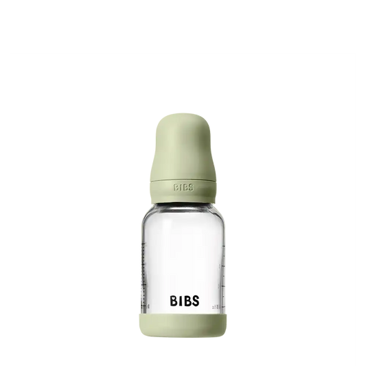 Baby Glass Bottle Set 120ml Latex - Sage