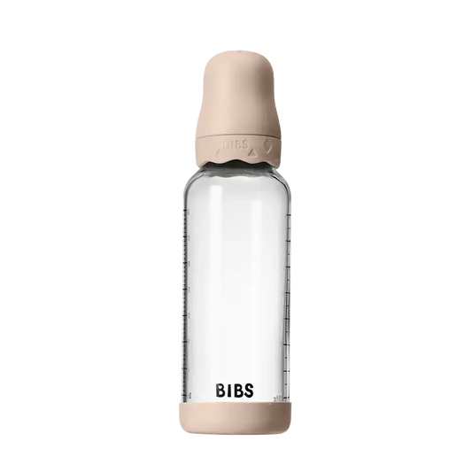 Baby Glass Bottle Boheme Set 240ml Latex - Blush