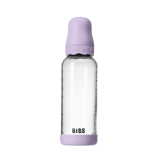 Baby Glass Bottle Boheme Set 240ml Latex - Violet Sky