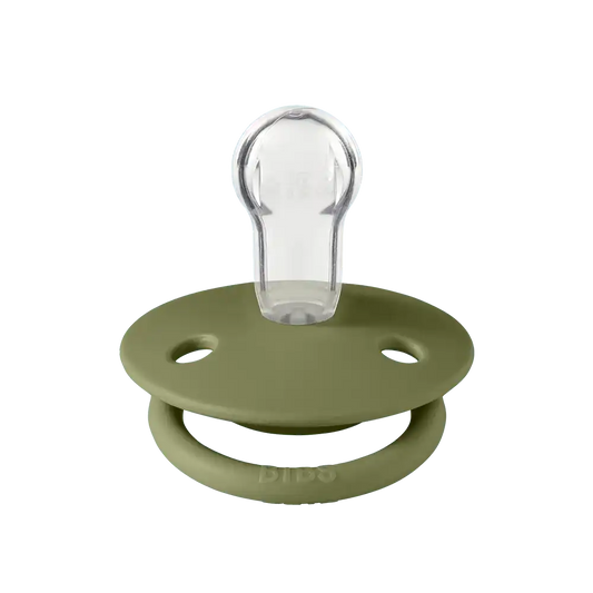 De Lux Pacifiers 2 Pack - Honey Bee/Olive