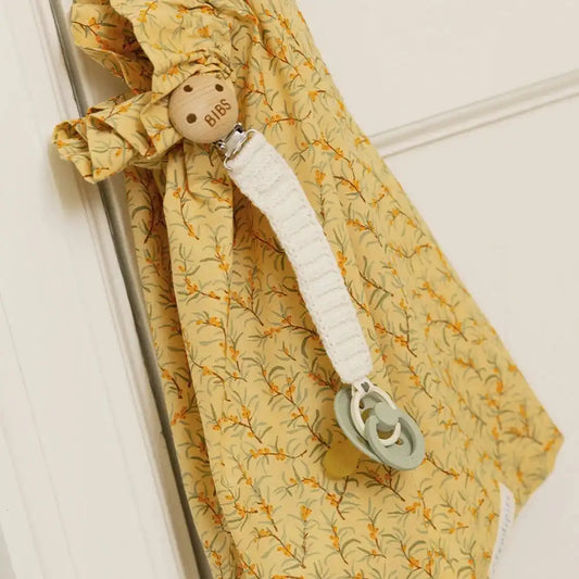 Pacifier Clip Knitted - Ivory